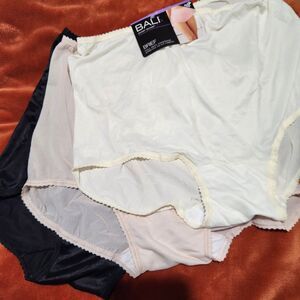 Bali Panties Brief Womens Size 4XL Full Coverage Lightweight Stretch 3PCS!!!